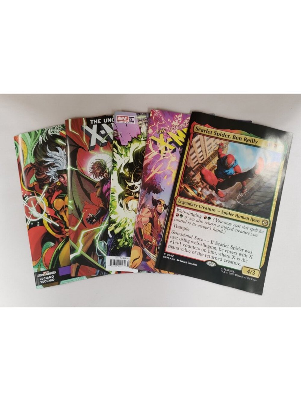 Uncanny X-Men #28 Variant Set of 5 Charro MTG Rogue Medina Vecchio Simone VF NM - Picture 2 of 8